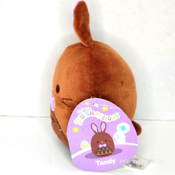 🐣 TANDY 🐰 Chocolate Bunny Easter 2024 Original Squishmallow ☆》NWT《☆ - Picture 6 of 8